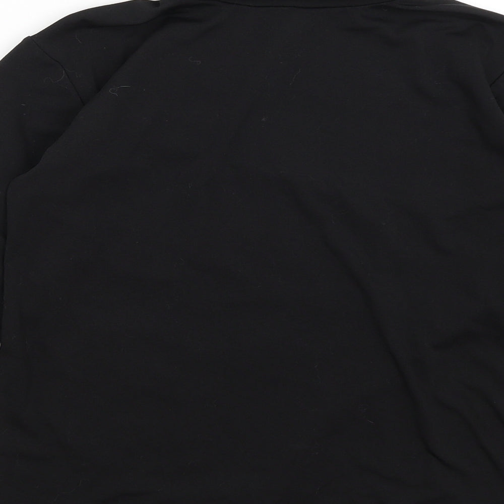Boxin Womens Black Basic T-Shirt Size M