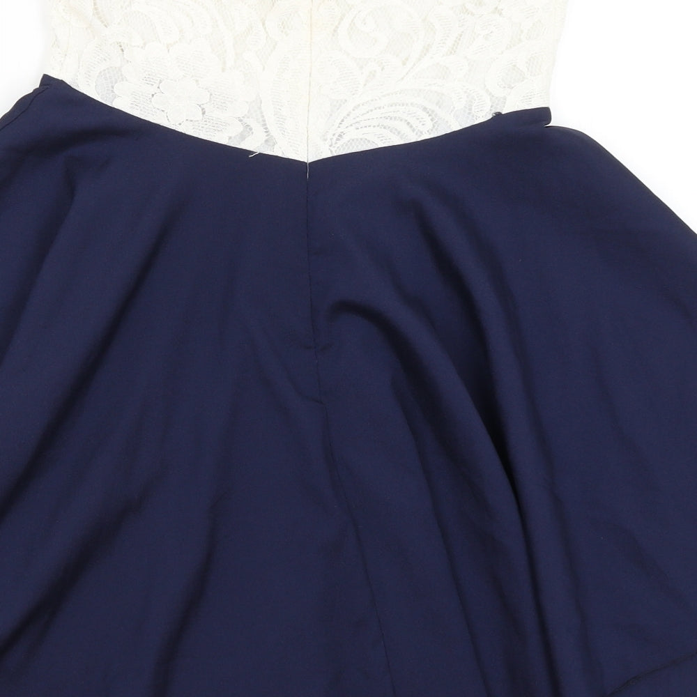 Club L Womens Blue Bodycon Size 10