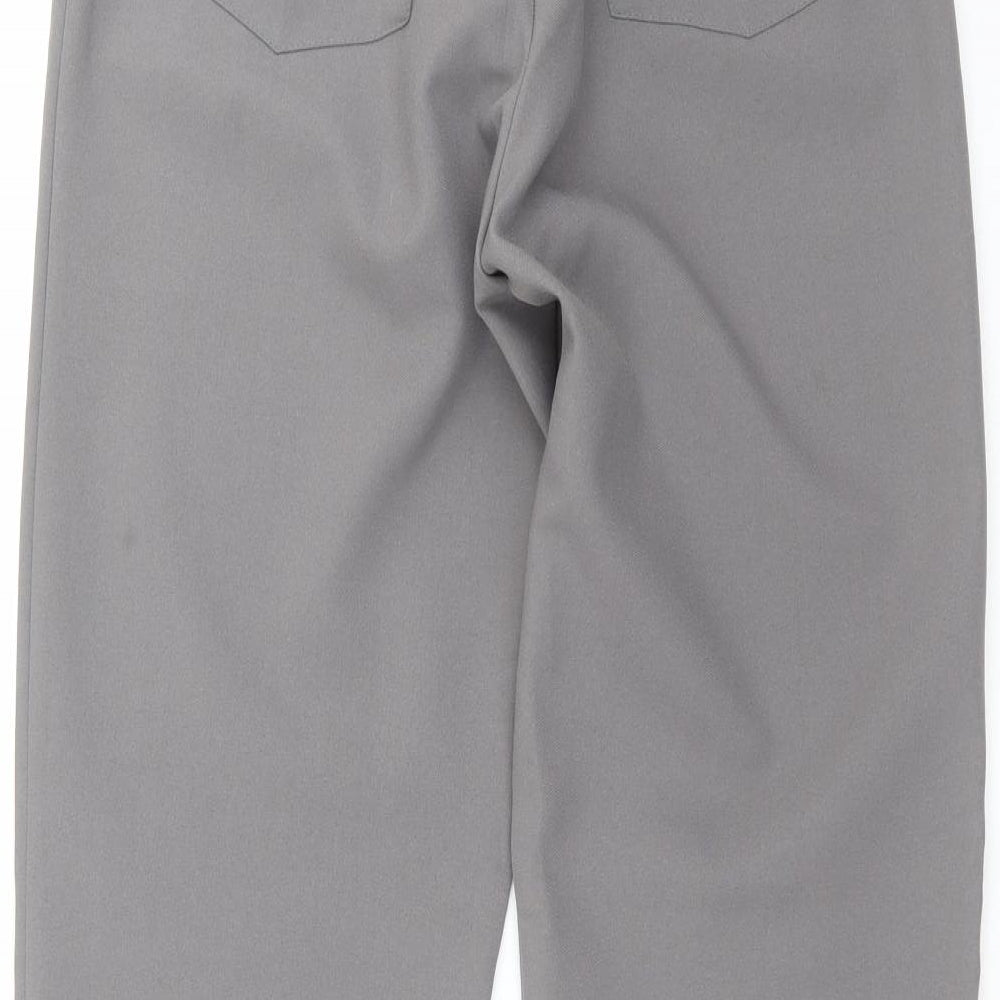 Womens UK Size 12 Preworn Regular Fit Grey Trousers