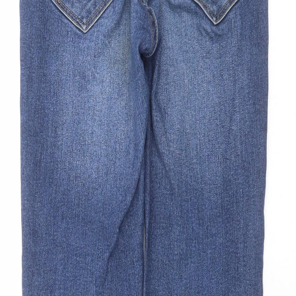 Divided by H&M Womens Blue Denim Skinny Jeans Size 6 L29 in