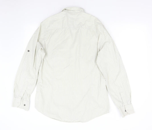 Mens UK Size M NEXT Multicoloured Button-Up Long Sleeve Casual Shirt