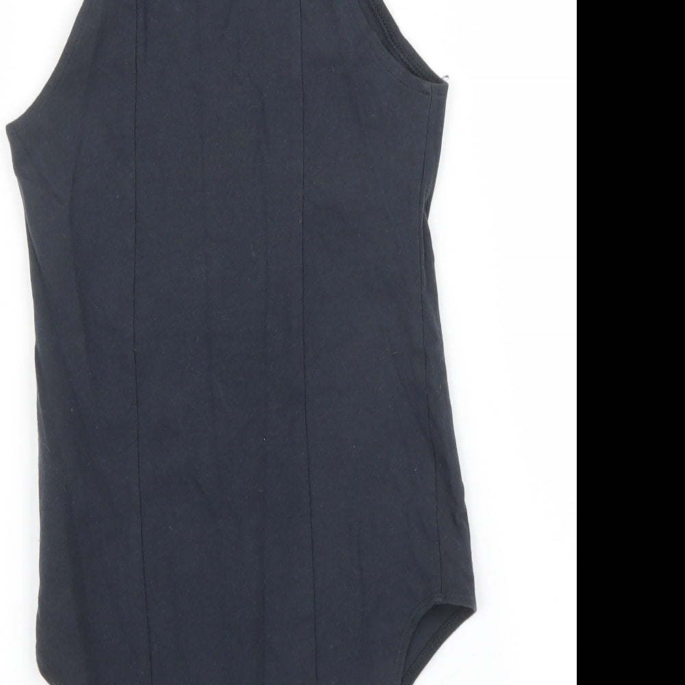 Womens UK Size S American Eagle Outfitters One-Piece Blue Leotard