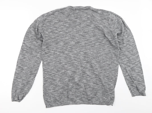 NEXT Mens Grey Pullover Jumper Size M