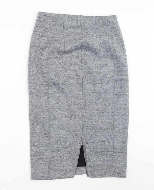 H&M Womens Grey Straight & Pencil Skirt Size XS