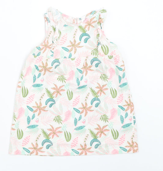 So Cute Girls Ivory Fit & Flare Size 12-18 Months