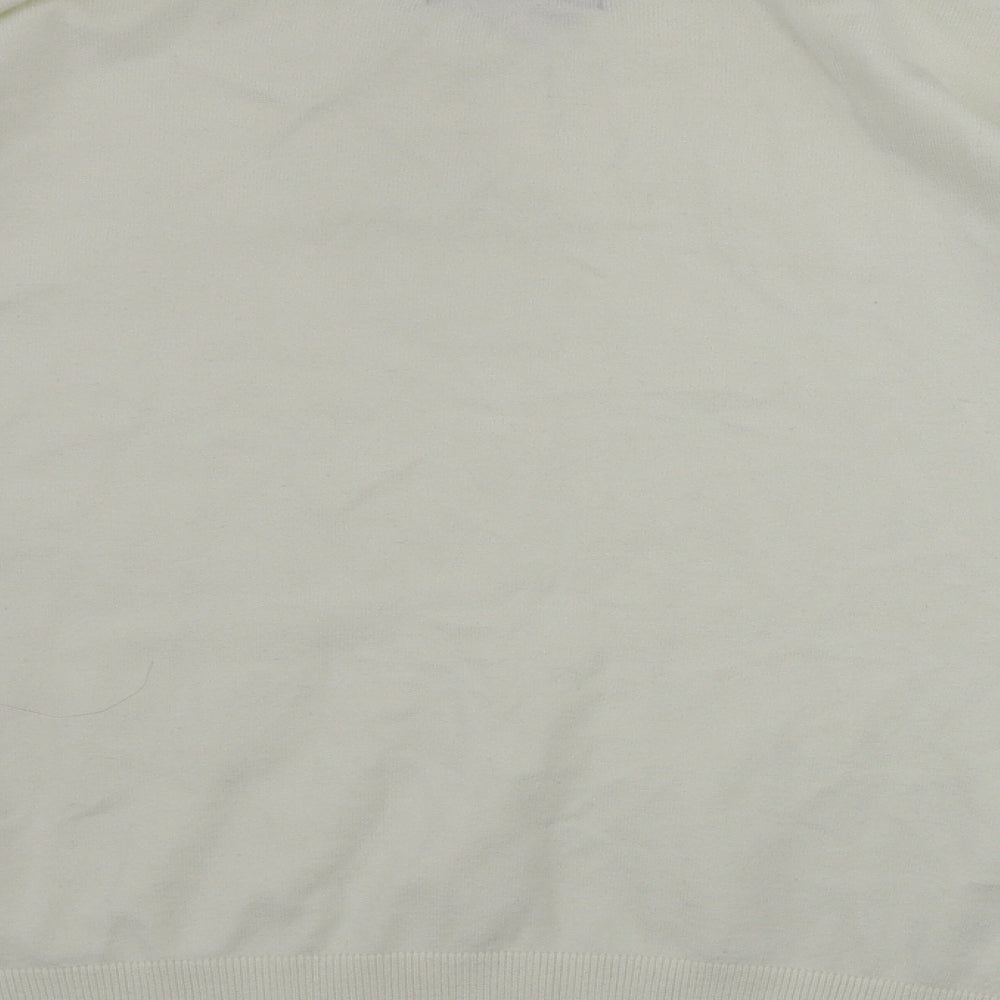 Womens UK Size S Marks and Spencer Ivory Pullover Jumper