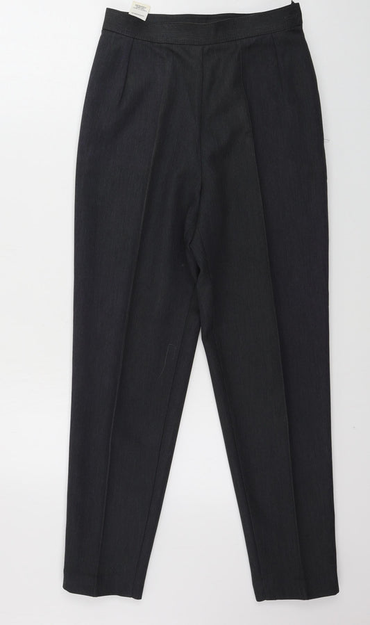 Womens UK Size 10 Marks and Spencer Regular Fit Grey Trousers