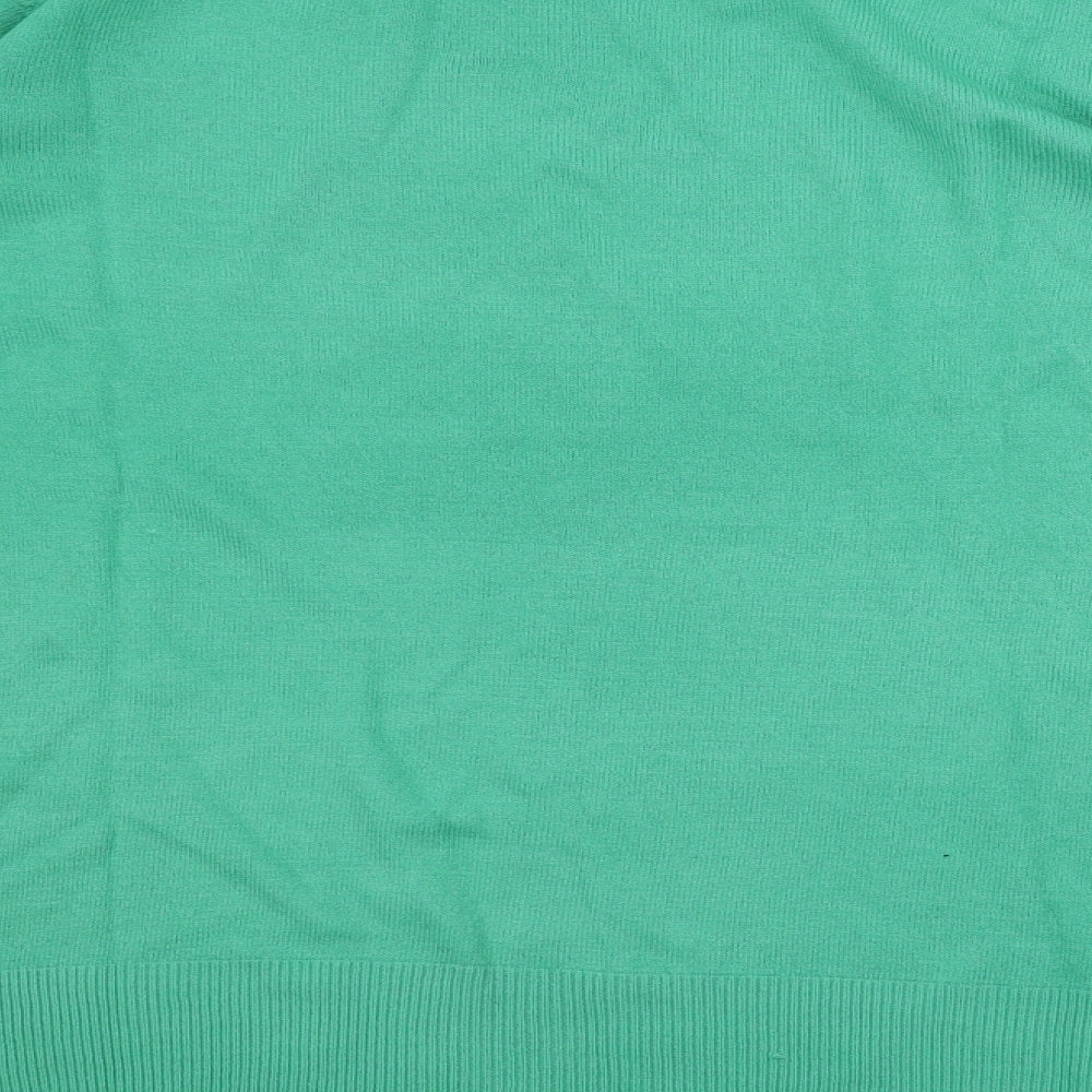 BHS Womens Green Pullover Jumper Size 12