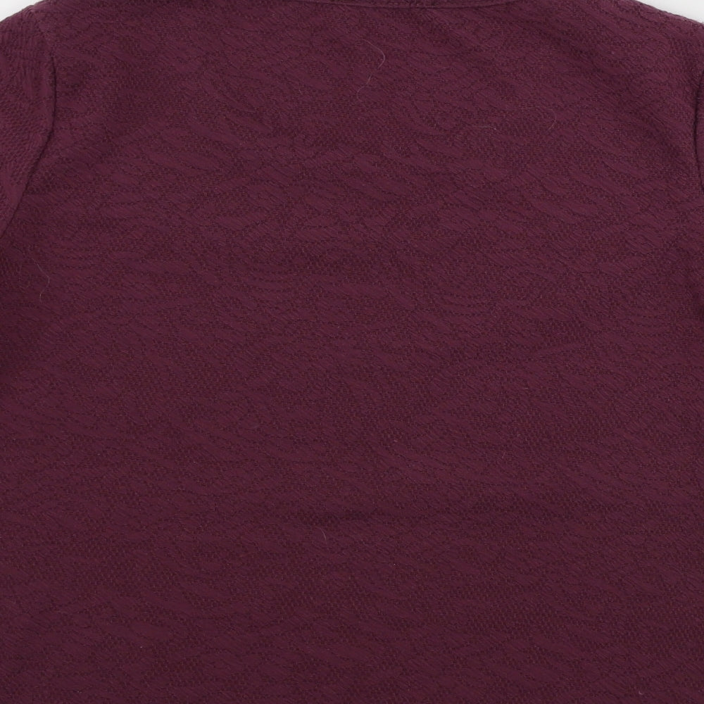Womens UK Size 8 Klass Purple Pullover Jumper