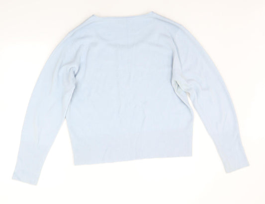 Womens UK Size 18 Per Una Blue Pullover Jumper