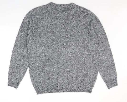 George Mens Grey Pullover Jumper Size XL - POLAR BEAR