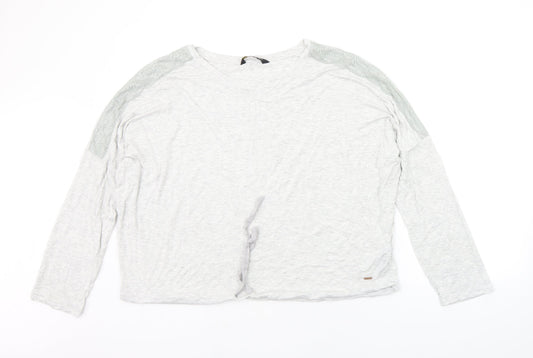 Womens UK Size 18 Autograph Grey Basic T-Shirt
