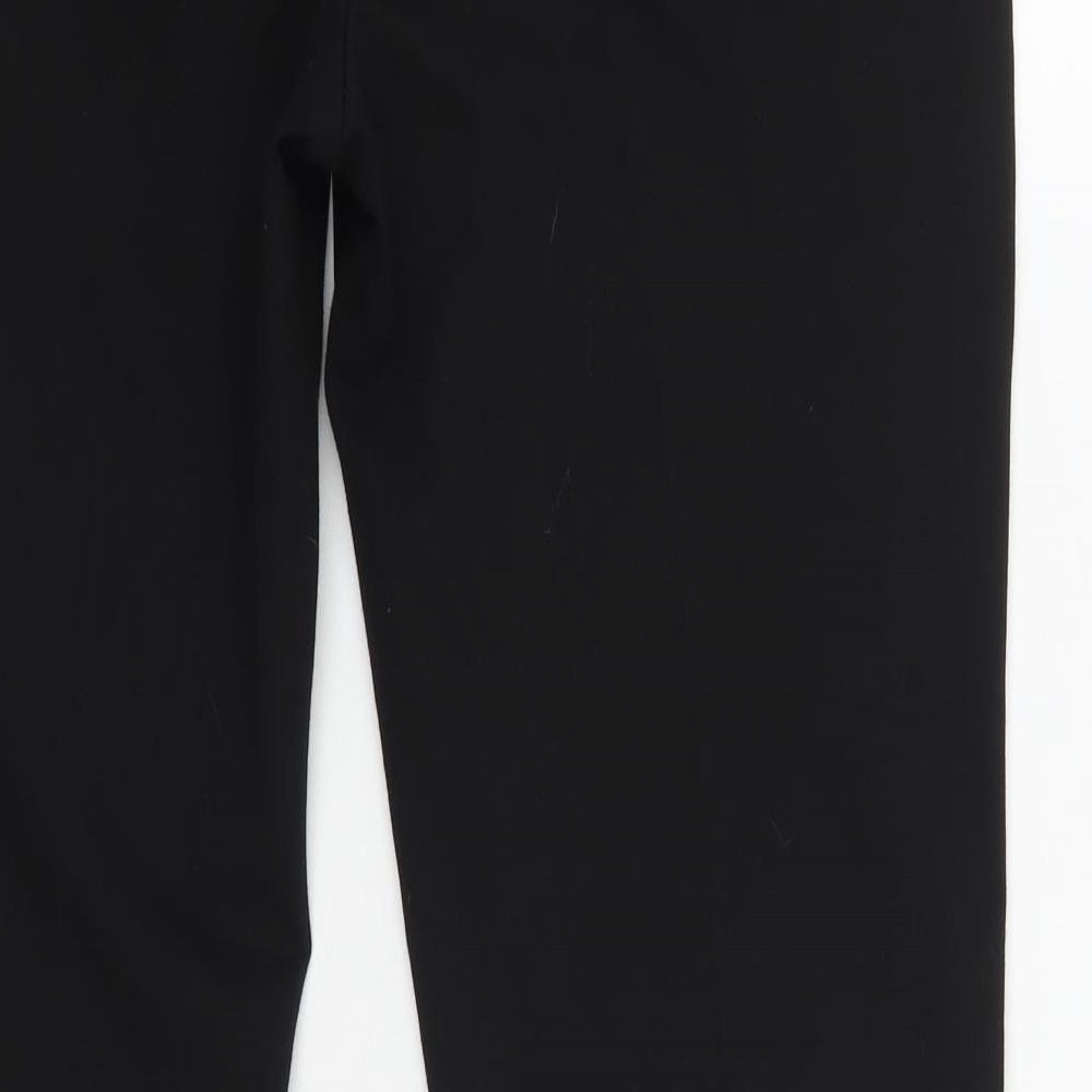 Resis Womens Black Trousers Size 12 L28 in