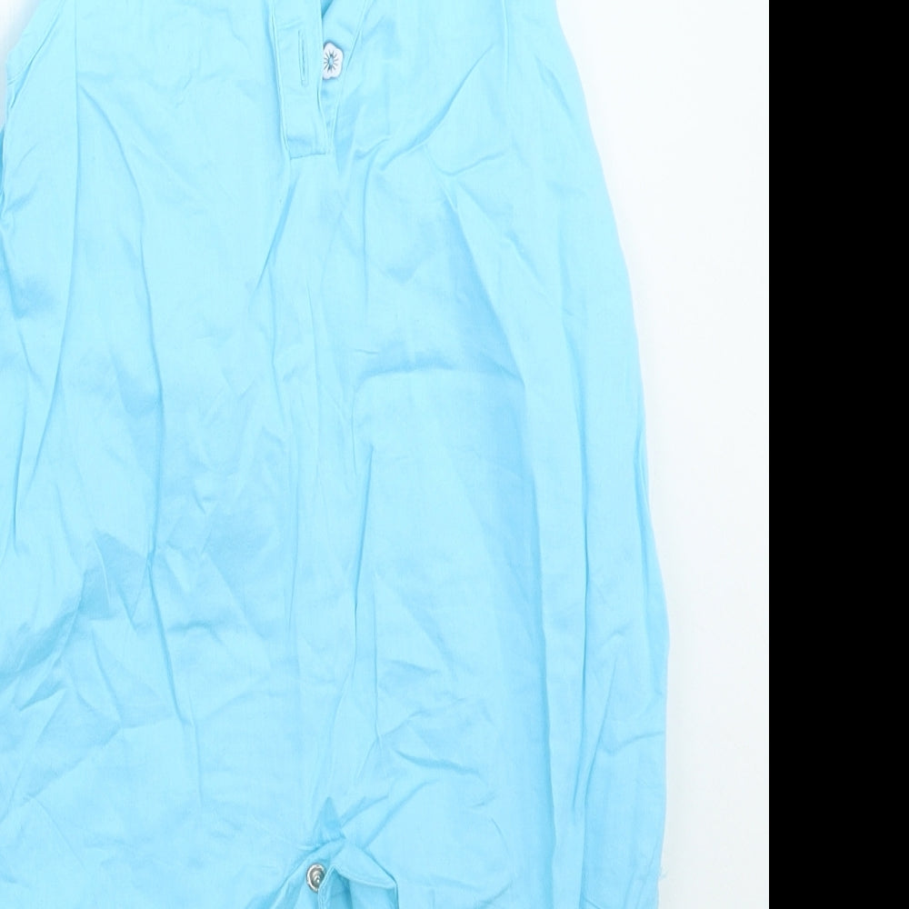 Pumpkin Patch Baby Blue Babygrow One-Piece Size 3-6 Months