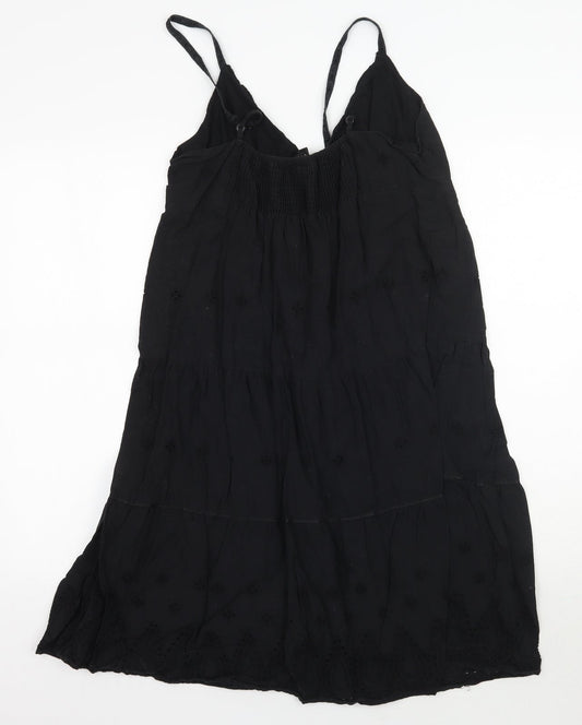 Villa Womens Black A-Line Size 12