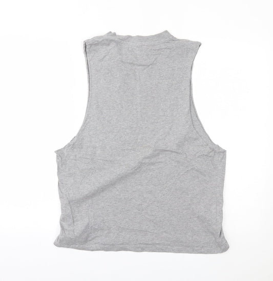 Womens UK Size M ASOS Green Basic Tank