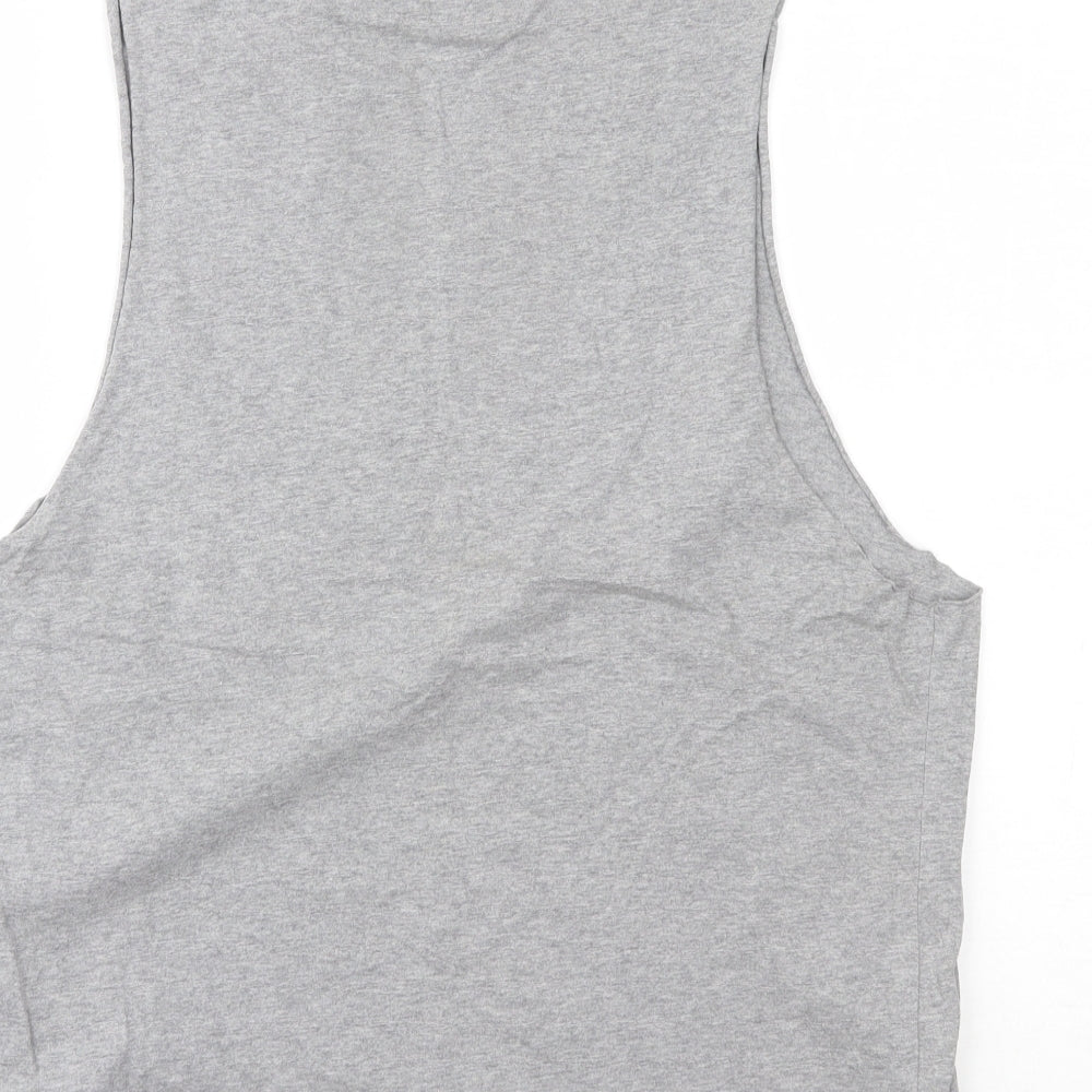 Womens UK Size M ASOS Green Basic Tank