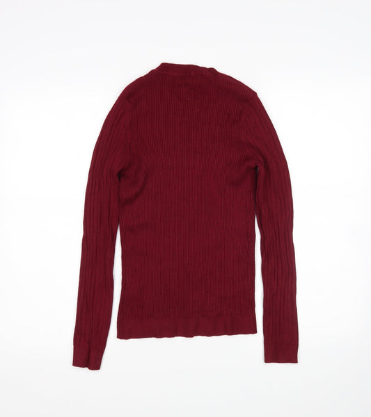 Womens UK Size 12 New Look Purple Pullover Jumper