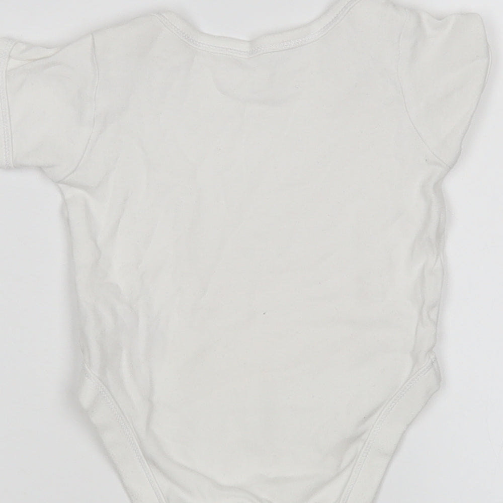 Mothercare Baby White Leotard One-Piece Size 3-6 Months