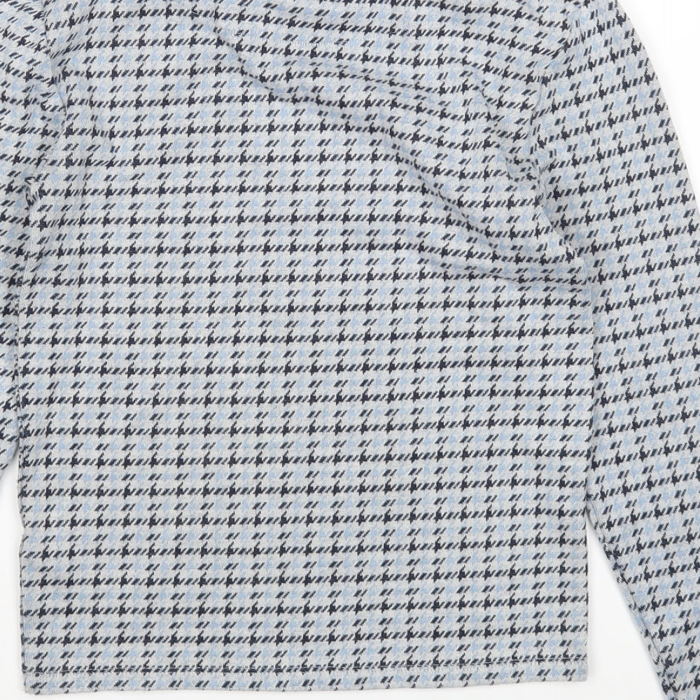 Womens UK Size 8 Topshop Blue Pullover Jumper