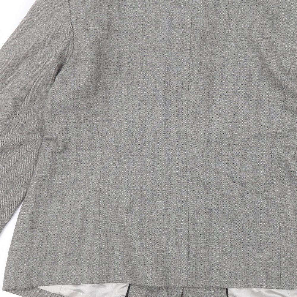 Womens UK Size 14 Debinhams Grey Jacket