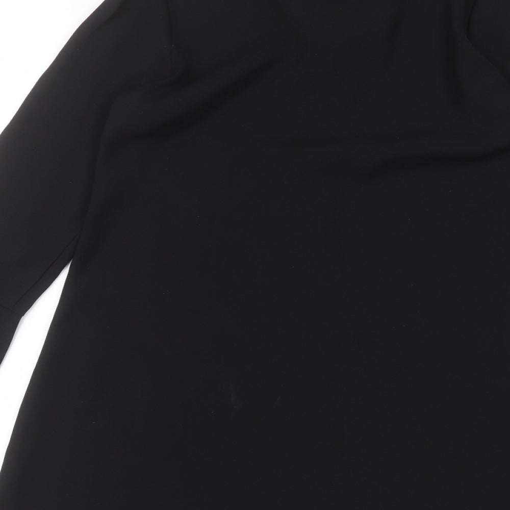 Marks and Spencer Womens Black A-Line Size 10