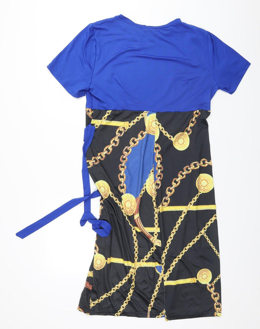 Preworn Womens Blue A-Line Size 36