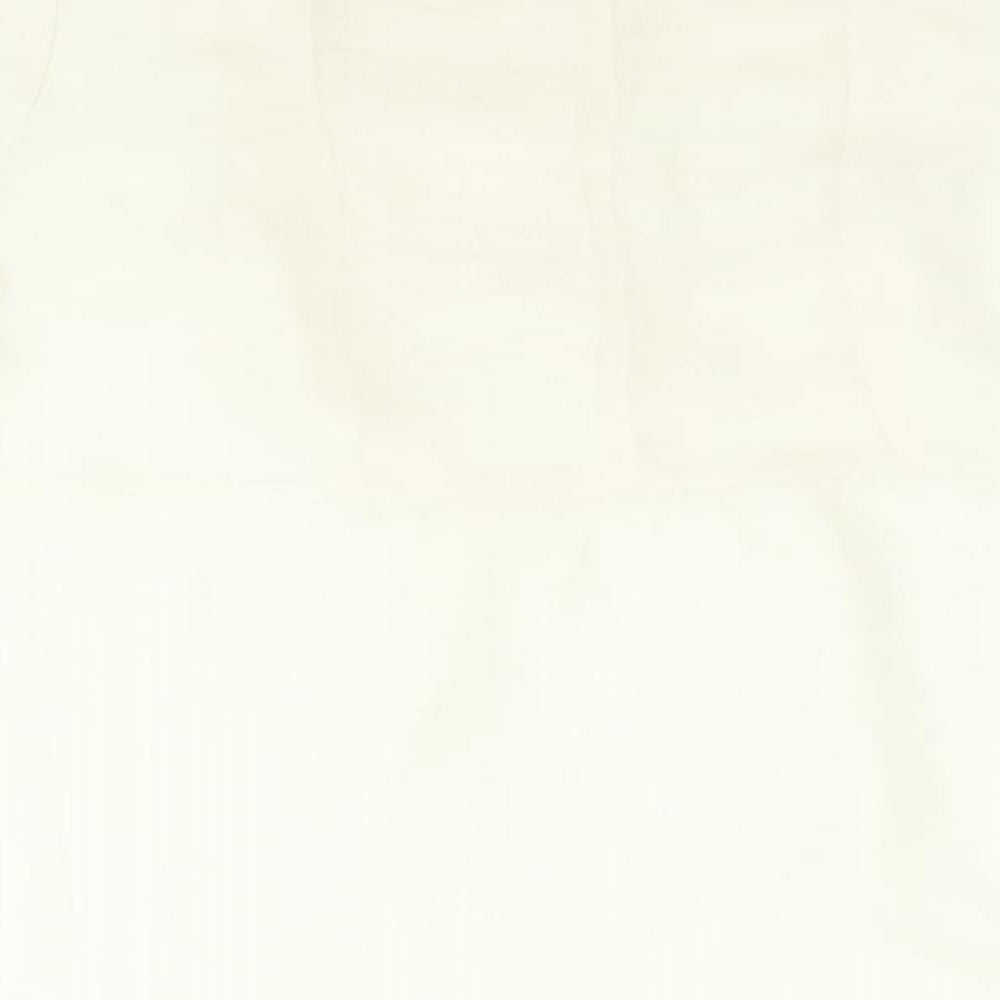 Womens UK Size 10 Atmosphere Ivory Basic Blouse