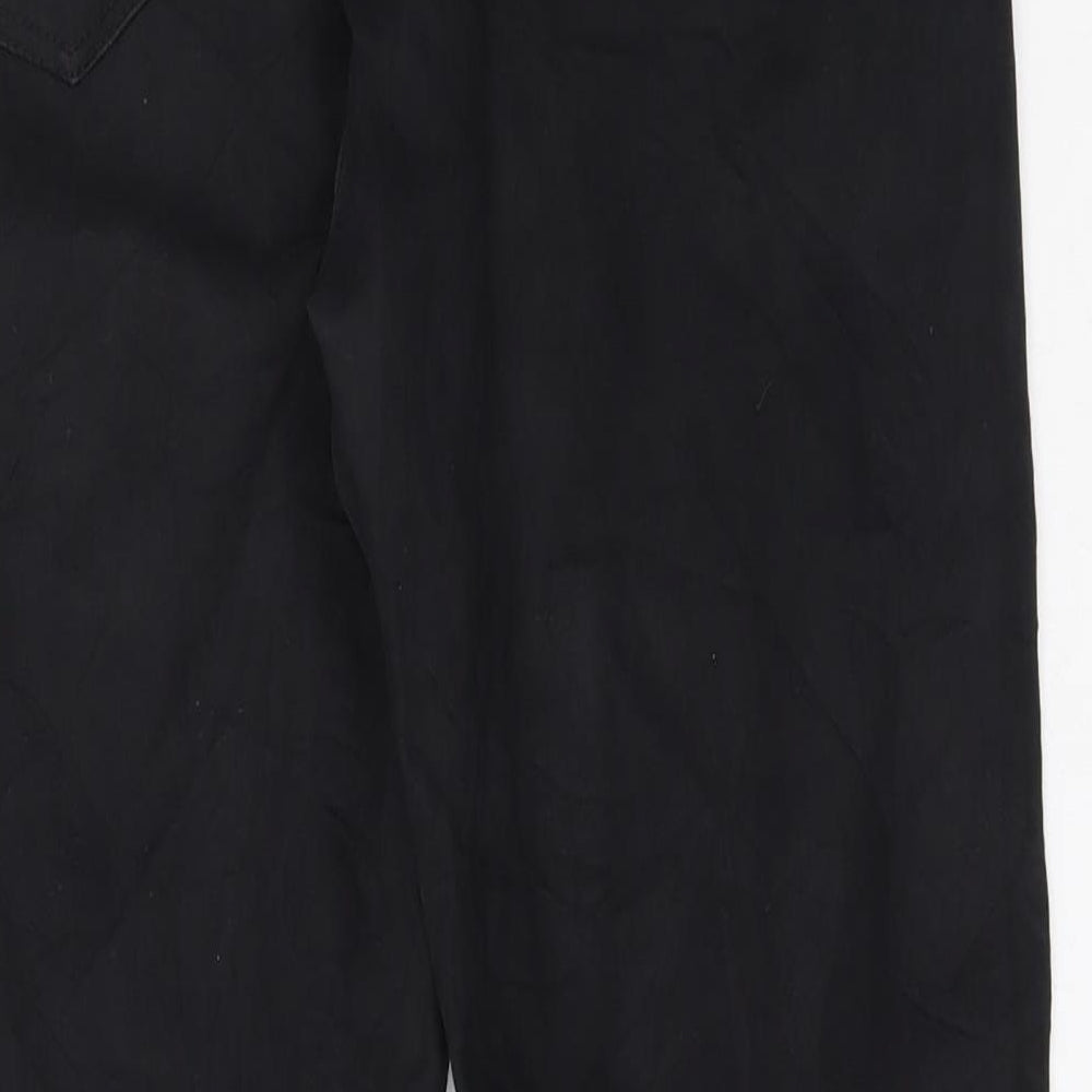 Brand and care label for Primark women’s black skinny jeans, size UK 14, 26-inch leg