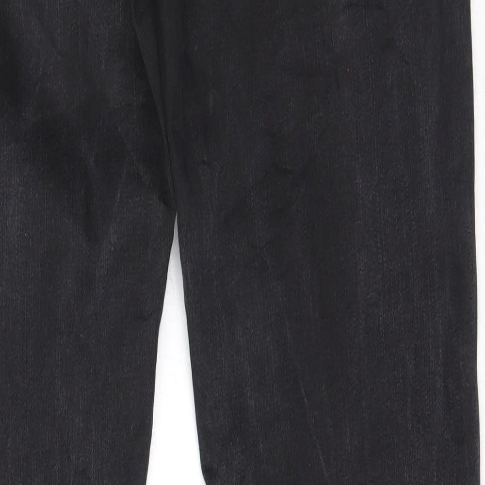 CV Womens Black Straight Jeans Size 12 L29 in