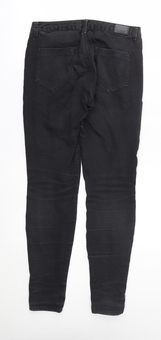 Zara Womens Black Skinny Jeans Size 8 L28 in