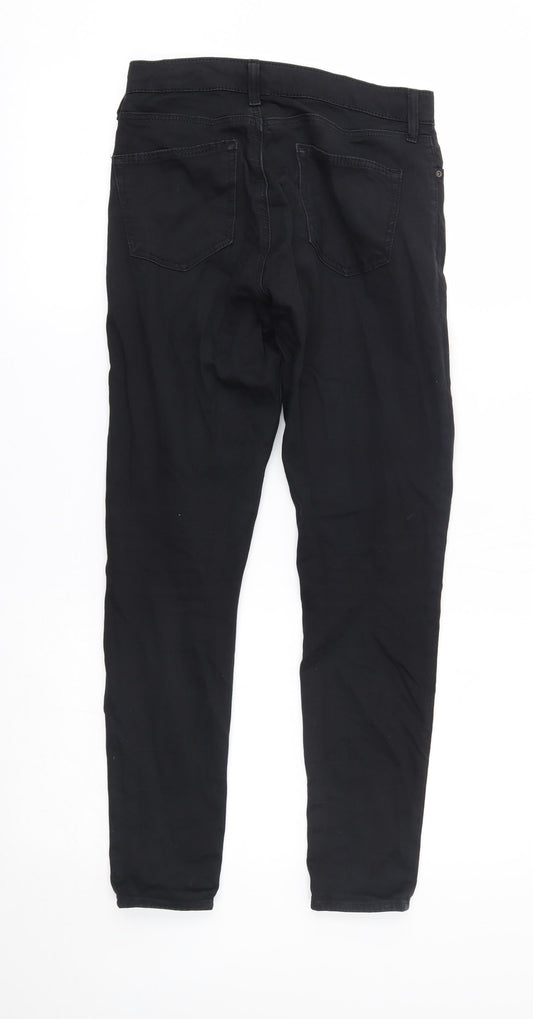 Topshop Womens Black Skinny Jeans Size 26 L30 in