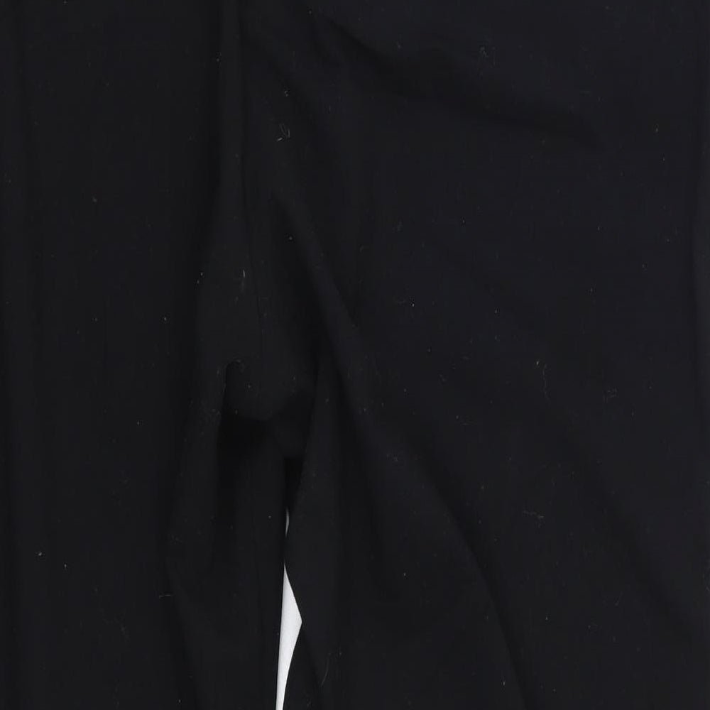 Womens UK Size 40 in M&S Slim Fit Black Trousers
