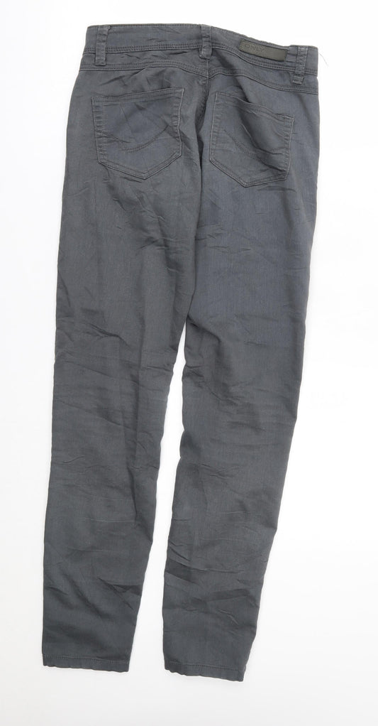 Only Womens Grey Skinny Jeans Size 28 L30 in
