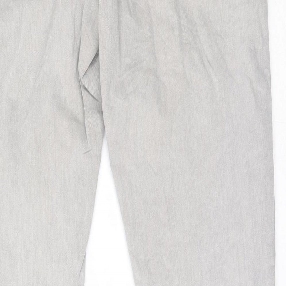 Womens UK Size 27 Street One Regular Fit Straight Grey Jeans