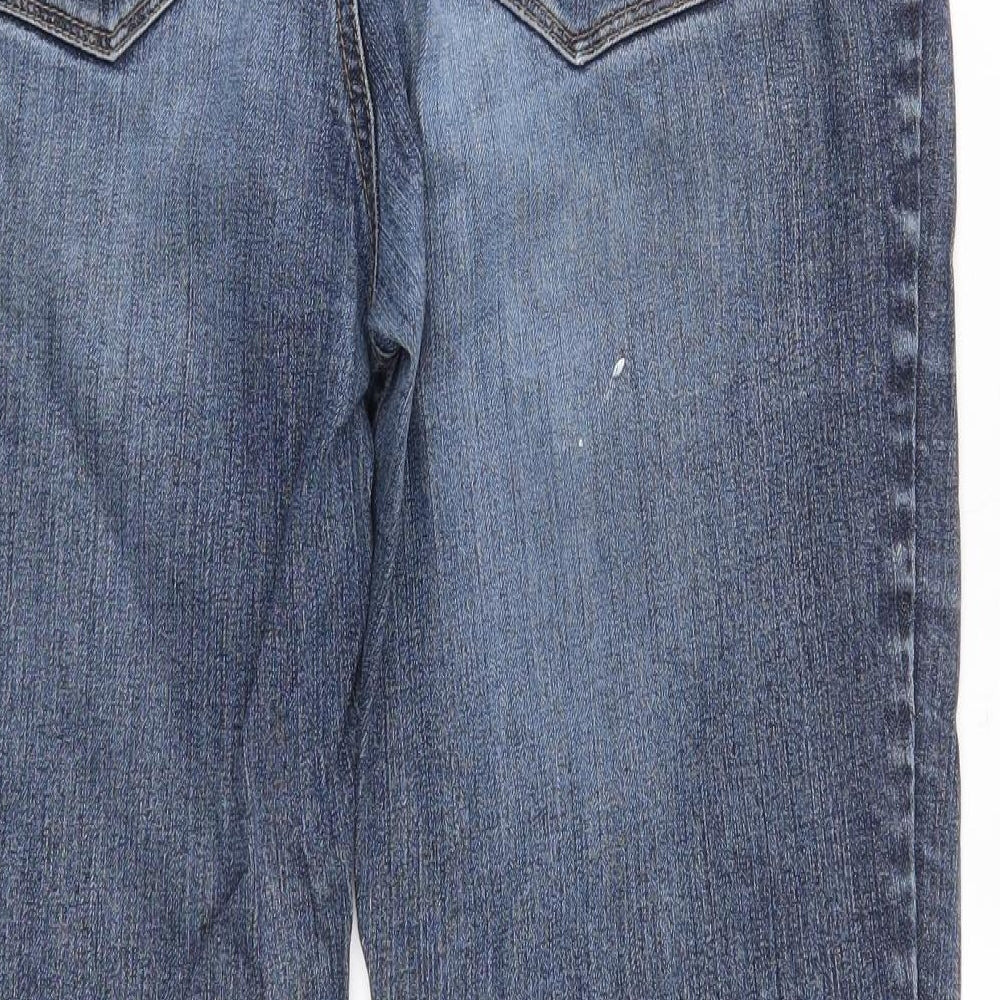 Denver Hayes Womens Blue Straight Jeans Size 32 in L29 in