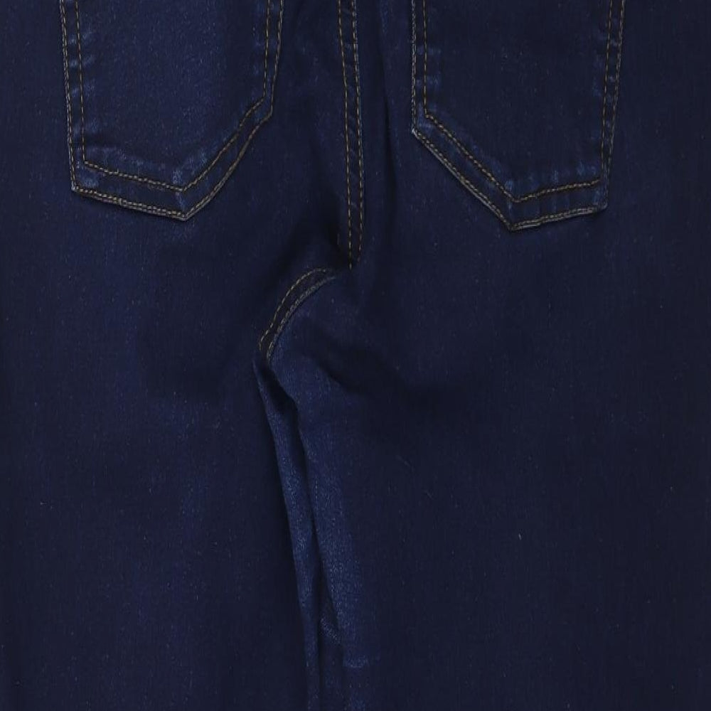 Blooming Marvellous Womens Black Denim Skinny Jeans Size 14 L28 in