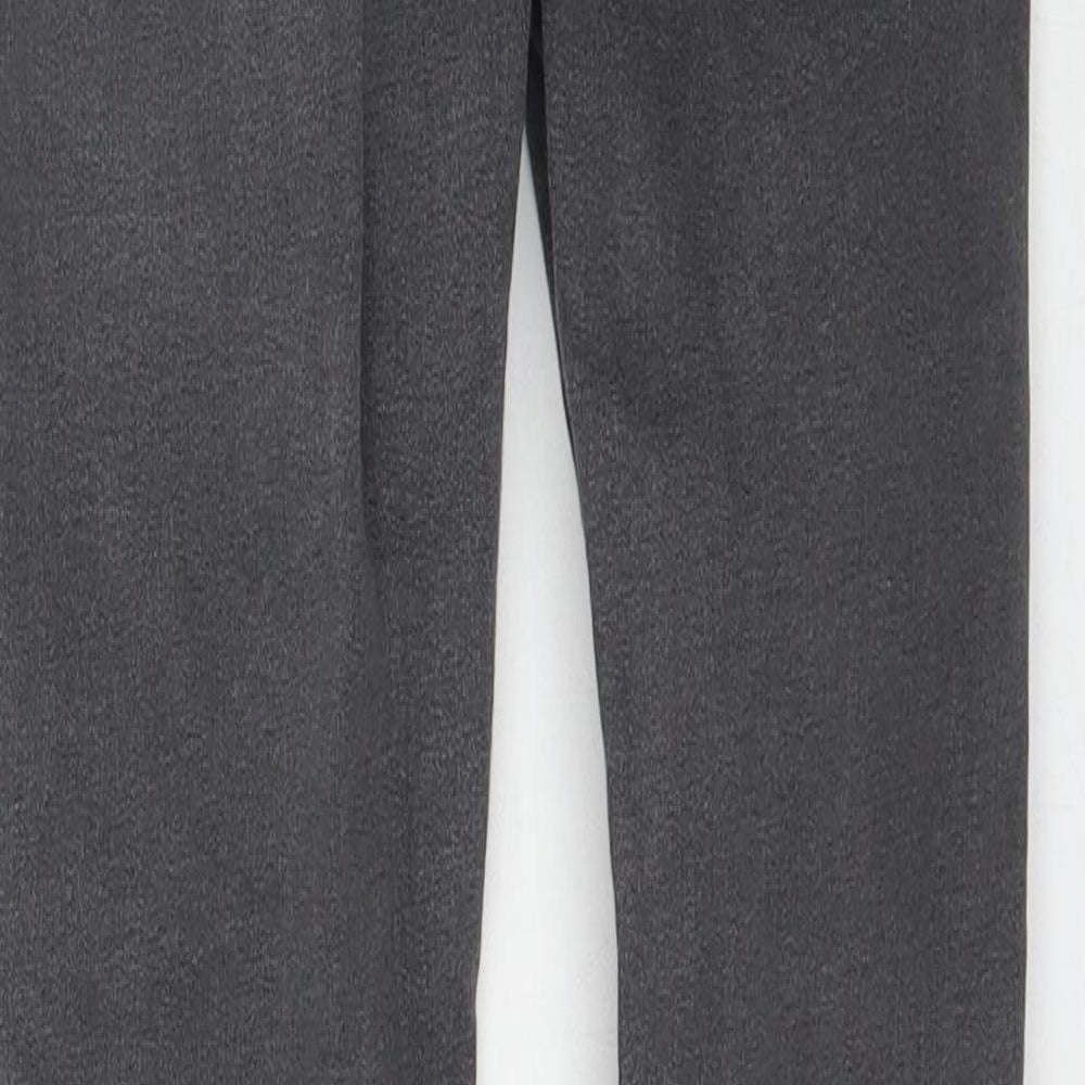 Brand and care label for Denim Co. women’s grey denim skinny jeans, size UK 8, 27-inch leg