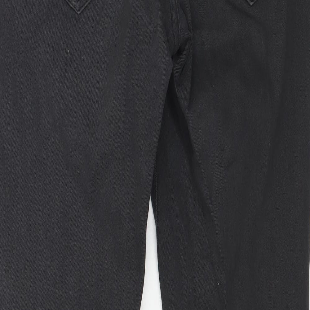 South Womens Grey Denim Skinny Jeans Size 12 L29 in