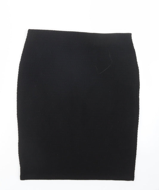 Preworn Womens Black Straight & Pencil Skirt Size 30 in