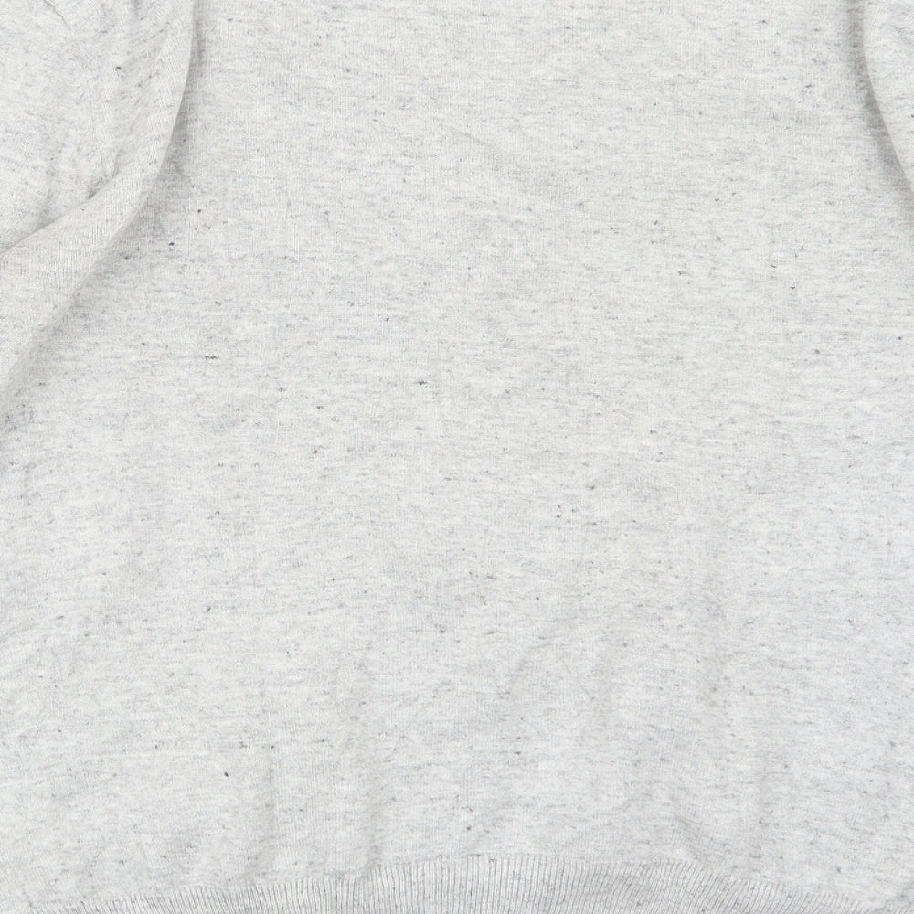 Marks and Spencer Mens Grey Pullover Jumper Size M