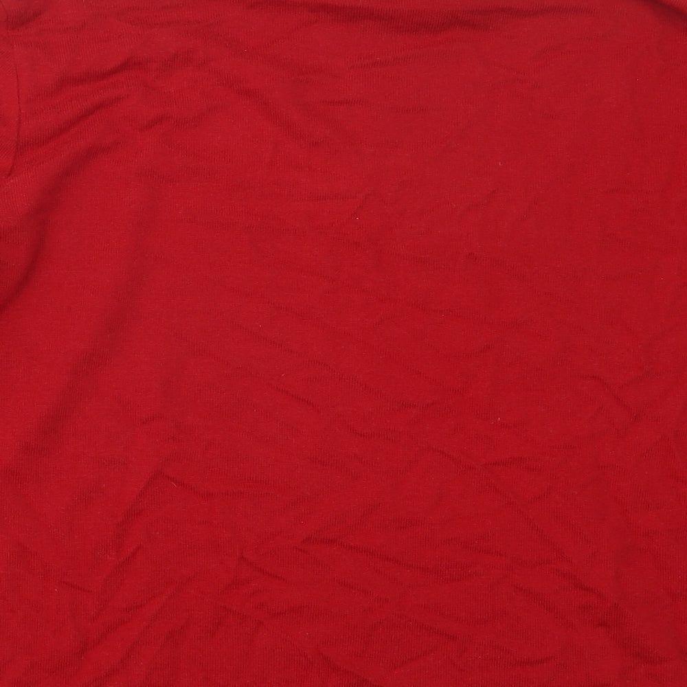 Womens UK Size 18 TIGI Red Pullover Jumper