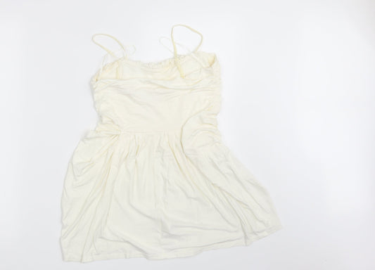 River Island Womens Ivory Fit & Flare Size 8