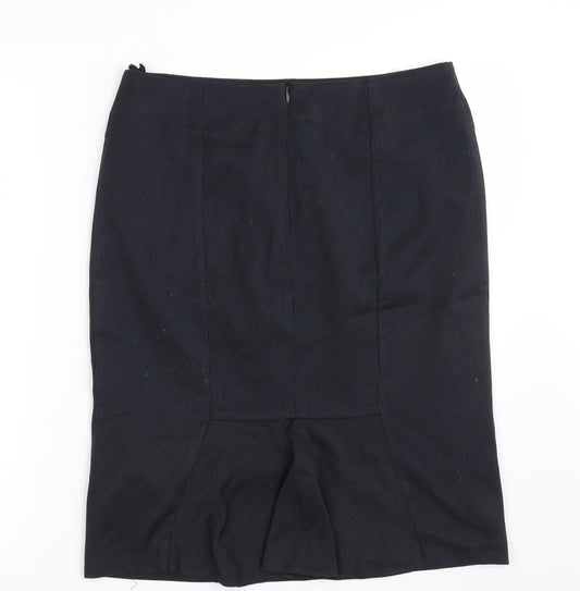 Back view of Marks & Spencer women’s blue straight & pencil set, size UK 14