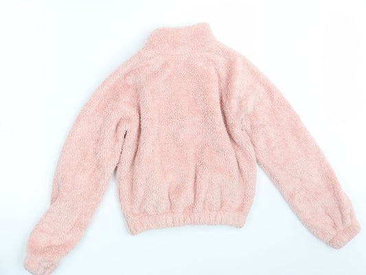 Select Womens Pink Pullover Jumper Size S