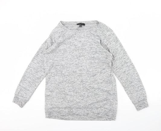 Womens UK Size 10 Atmosphere Grey Pullover Jumper