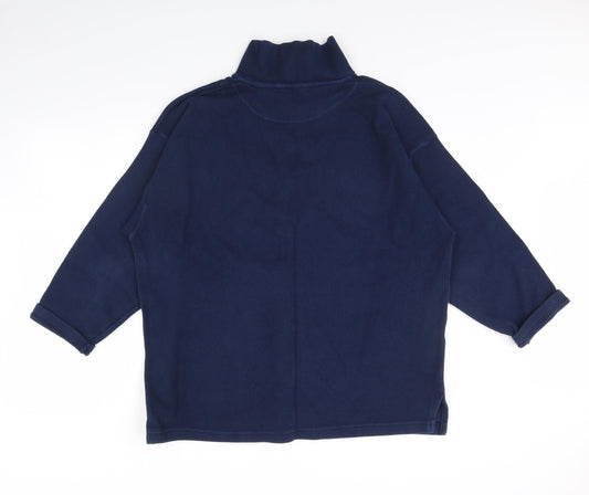 Preworn Mens Blue Henley Jumper Size S