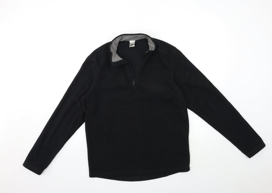 Womens UK Size M DECATHLON Black Jacket