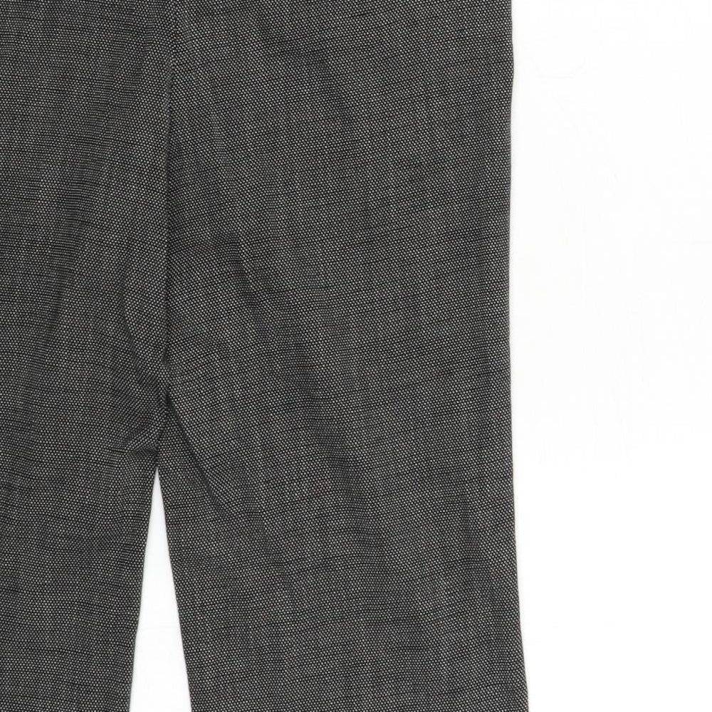 Womens UK Size 31 in NEXT Regular Fit Black Trousers