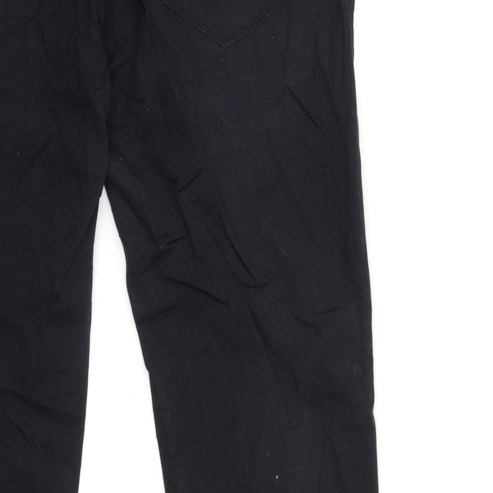Womens UK Size 30 in Preworn Regular Fit Skinny Black Jeans
